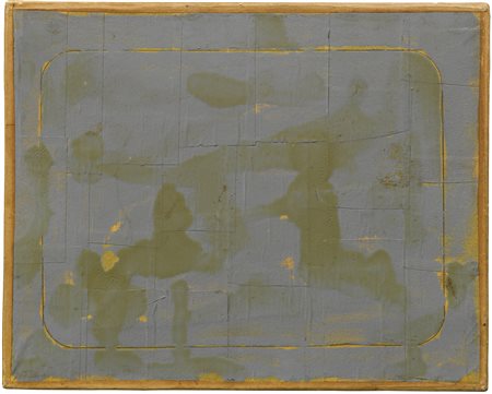 MARIO SCHIFANO 1934 - 1998 SENZA TITOLO signed and dated, enamel on paper...