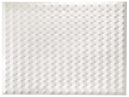 ENRICO CASTELLANI N. 1930 SUPERFICIE BIANCA signed, titled and dated 1965 on...