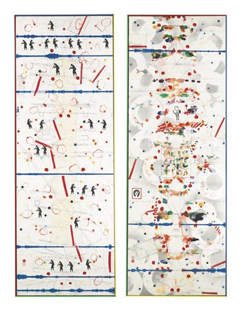 ALIGHIERO BOETTI 1940 - 1994 METTERSI IN MOSTRA signed, titled, stamped I...