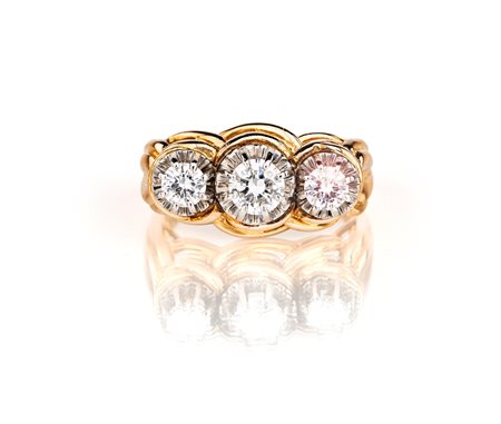 Anello in oro e brillanti