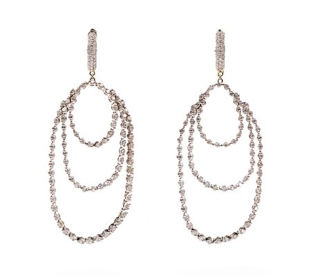 Orecchini in oro e brillanti