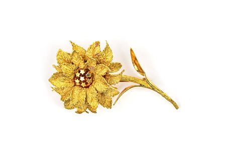 Hermes spilla in oro