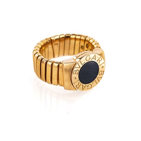 Bulgari anello tubogas in oro