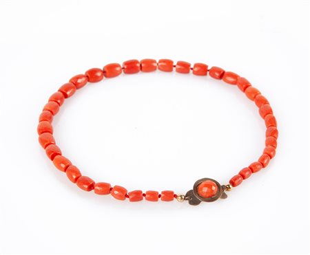 Collana in corallo