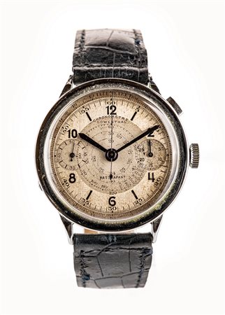 Orologio da polso cronografo monopulsante Lowenthal