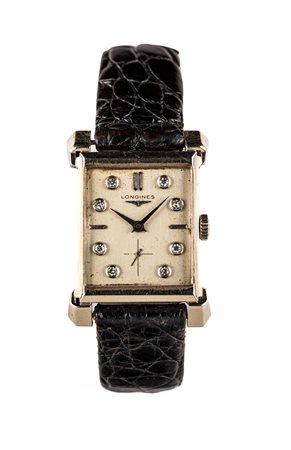 Longines  da polso in oro e brillanti