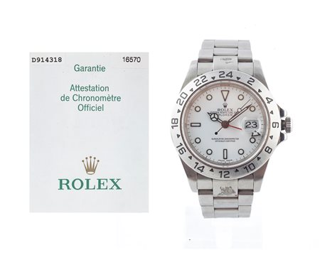 Rolex Explorer II in acciaio