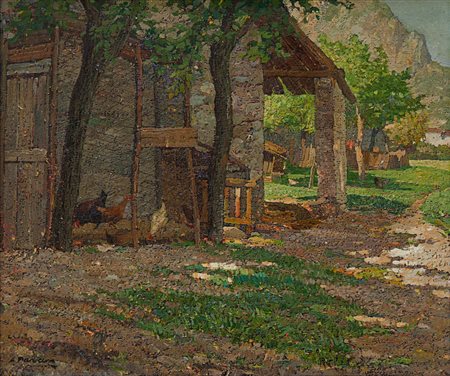 Angelo Pavan Vicenza 1893 - Venezia 1945 Colori d'estate