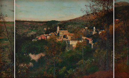 Carlo Ferrari Bergamo 1861 - 1951 Nemi