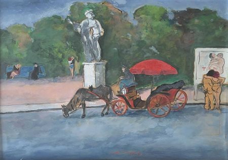 Walter Piacesi, Giardini con carrozzella