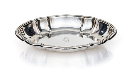 Centrotavola in argento 830/1000, Germania, post 1888, argentiere Wilkens M.H. & Sohne (Hemelingen - Brema)