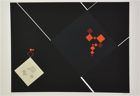 Luigi Veronesi (1908 - 1998) COMPOSIZIONE 18, 1941/1986 serigrafia a 10...