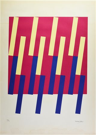 Rafael Perez SENZA TITOLO litografia, cm 70x50; es. 39/50 firma, tiratura e...