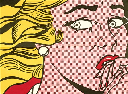 Roy Lichtenstein, Crying Girl (mailer)