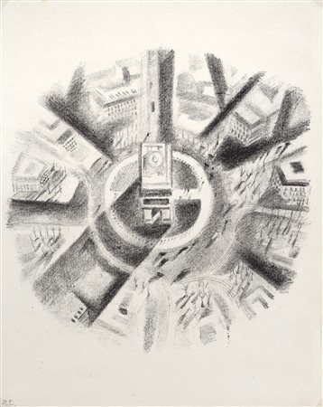Robert Delaunay, Place de l'Étoile (Arc de Triomphe), 1926-69
