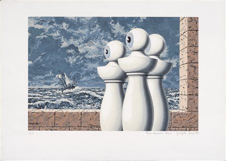 René Magritte, La traversée difficile