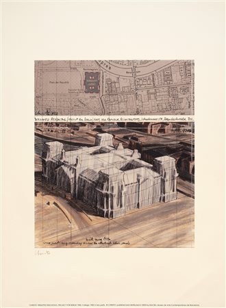 Christo, Wrapped Reichstag, 2003