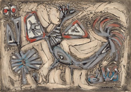 Nikos Kessanlis, Uccello, 1952