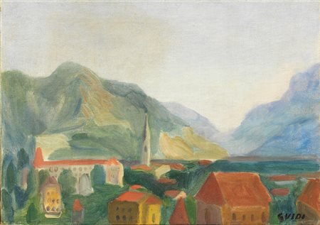 Virgilio Guidi, Paesaggio montano, 1931-34