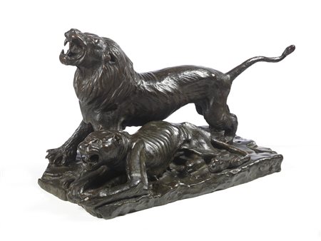 Antonio Ligabue, Leone e leonessa