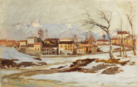 Luigi Cima, Disgelo a Villa di Villa, (1920-22)