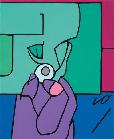 Valerio Adami, Playback, 1971