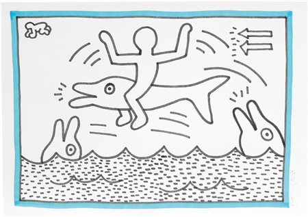 Keith Haring, Senza titolo, 1983