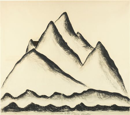 Enzo Cucchi, La topina, 2000