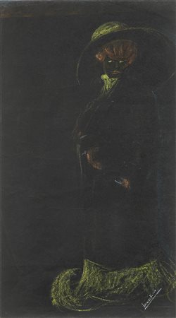Lorenzo Viani, Figura femminile (Una parigina), 1908-09 ca.