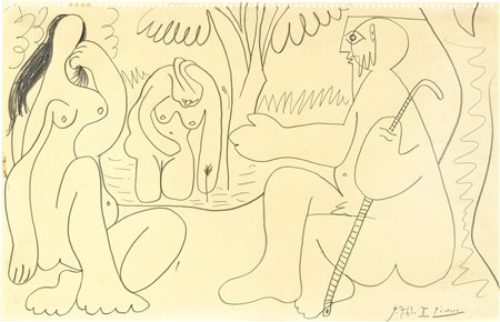 Pablo Picasso, Les déjeuneurs, 1961