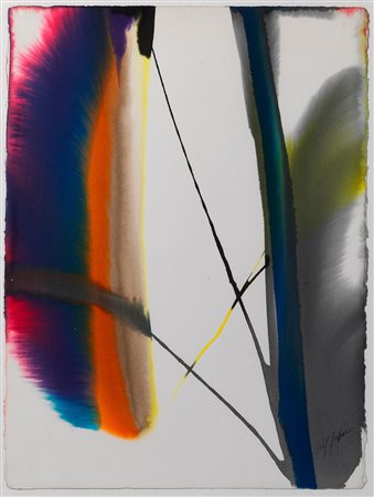 PAUL JENKINS
Phenomena semaphore east, 1972