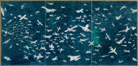 ALIGHIERO BOETTI
Aerei, 1983 ca.