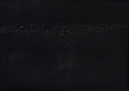 ALBERTO BURRI
Cretto Nero F, 1971