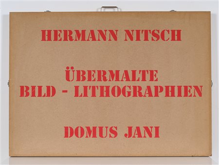 HERMANN NITSCH
Übermalte Bild - Lithographen, 1991