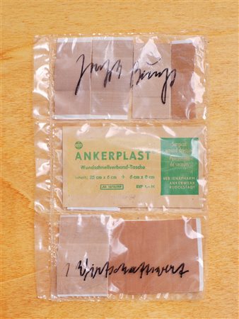 JOSEPH BEUYS
Economic Value Ankerplast, 1977