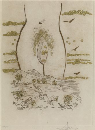 SALVADOR DALI'
Les amours jaunes, 1978