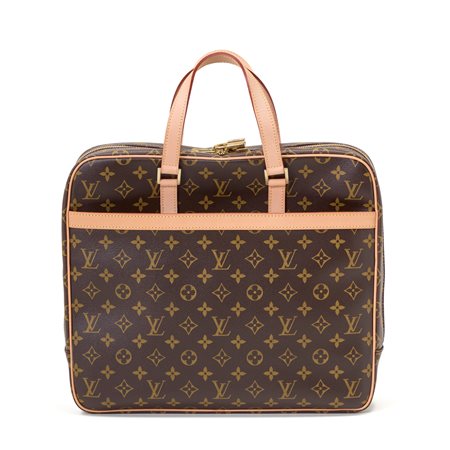 Louis Vuitton portadocumenti Pegase monogram in pelle con due tasche aperte...