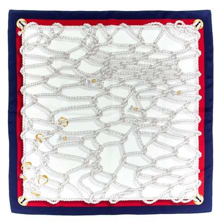 Foulard Gucci in seta. Corredato di scatola originale. Dimensioni 86x86 cm...