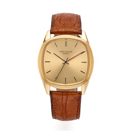 Patek Philippe Golden Ellipse, ref. 3585, anni '70. Cassa in oro giallo 18...