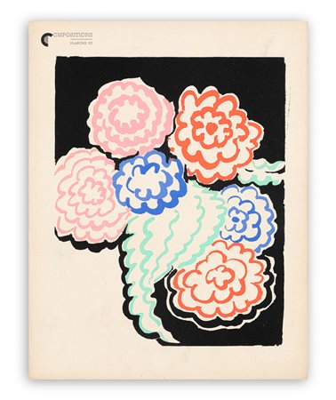 SONIA DELAUNAY (1885-1979) - Compositions couleurs idées (Planche n. 20), 1930 circa