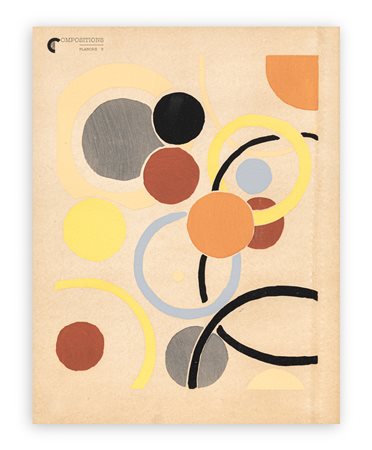 SONIA DELAUNAY (1885-1979) - Compositions couleurs idées (Planche n. 2), 1930 circa