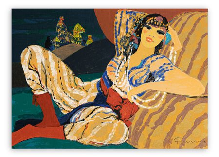 SALVATORE FIUME (1915-1997) - Odalisca
