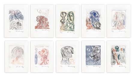 PIERRE ALECHINSKY (1927) - À la gare, 1964