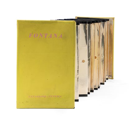 LUCIO FONTANA (1899-1968) - Concetto spaziale, 1966