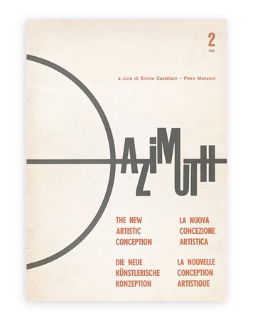 AZIMUTH - Azimuth 2 dedicato a 'La nuova concezione artistica', Gennaio 1960