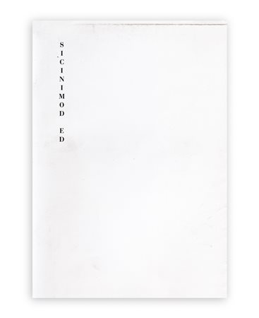 GINO DE DOMINICIS - De Dominicis, 1998