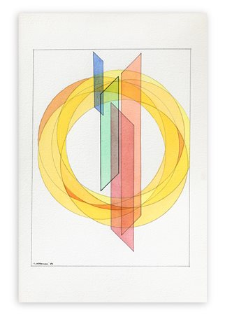 LUIGI VERONESI (1908-1998) - Senza Titolo, 1992