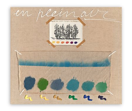 CONCETTO POZZATI (1935-2017) - En plein air, 1974