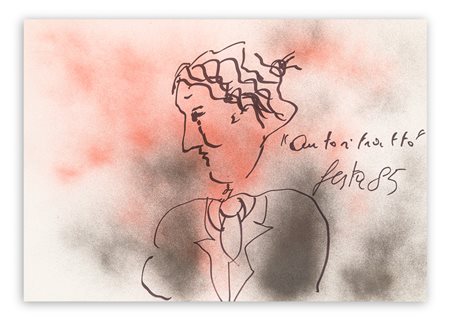 TANO FESTA (1938-1988) - Autoritratto, 1985