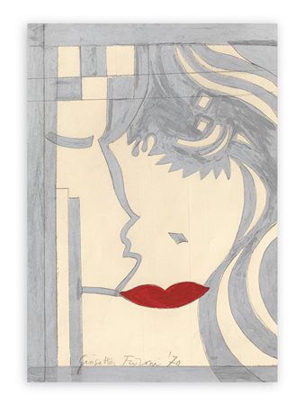 GIOSETTA FIORONI (1932) - Senza Titolo, 1970